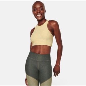 Outdoor Voices Athena Crop Top in Hemp